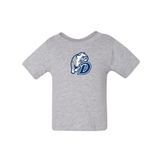 Drake Bulldogs  BELLA CANVAS Infant Jersey Tee