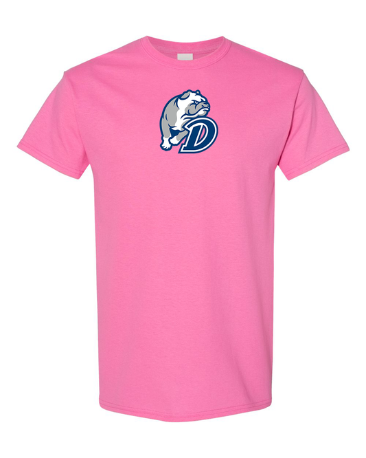Men's Drake Bulldogs Gildan Heavy Cotton T-Shirt