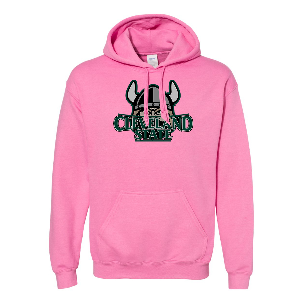 Men's Cleveland State Vikings  Gildan  Heavy Blend Hooded Sweatshirt