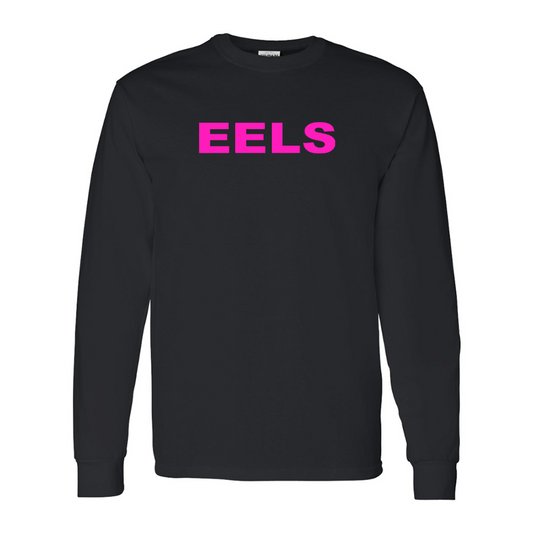 Men's Eels Gildan Heavy Cotton Long Sleeve T-Shirt