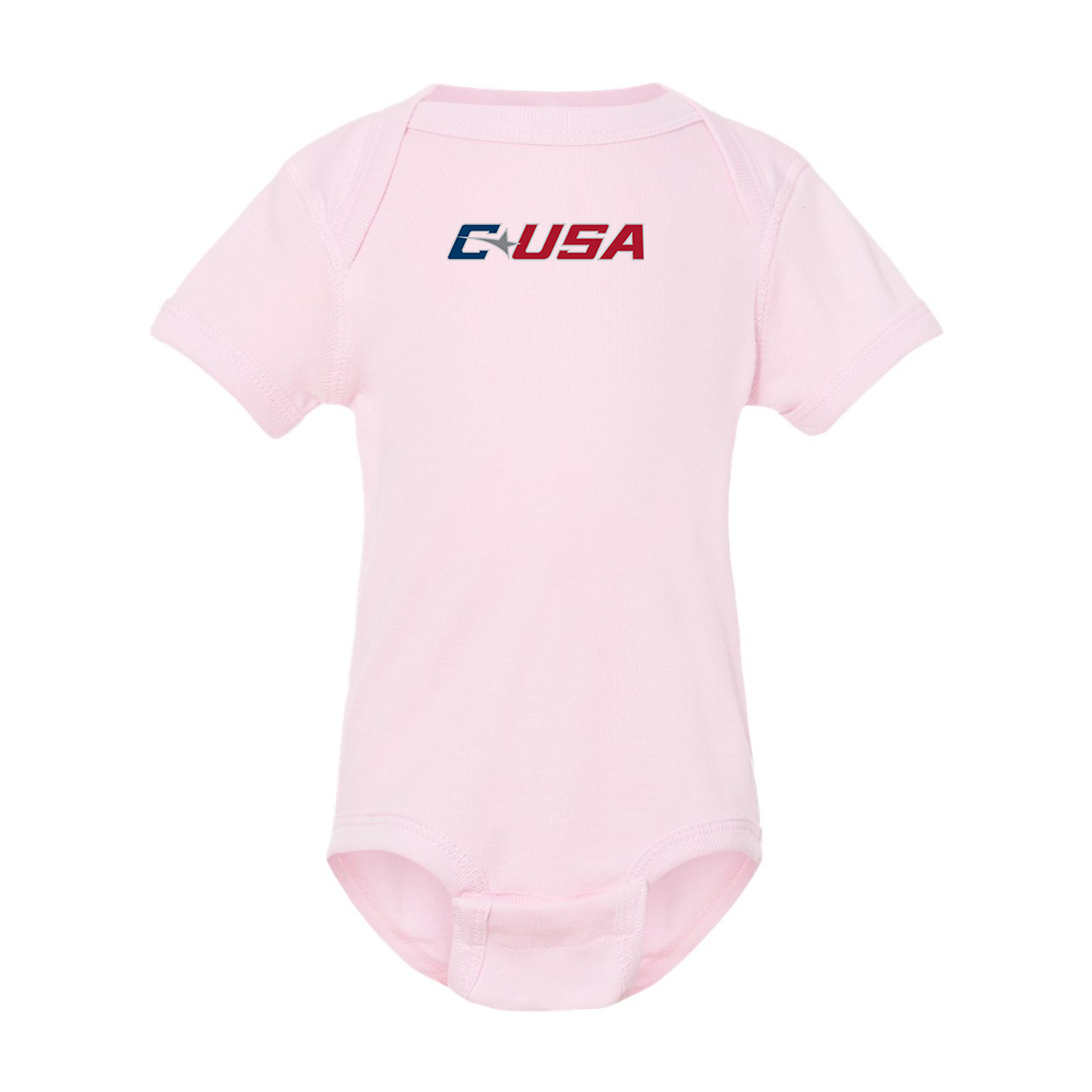 Conference USAl  Rabbit Skins Infant Baby Rib Bodysuit