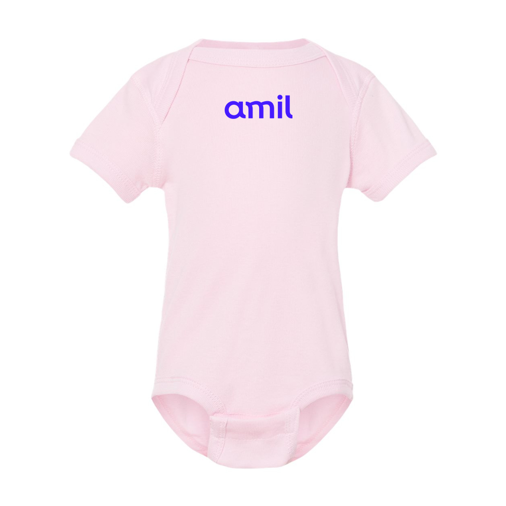 Amil  Rabbit Skins Infant Baby Rib Bodysuit