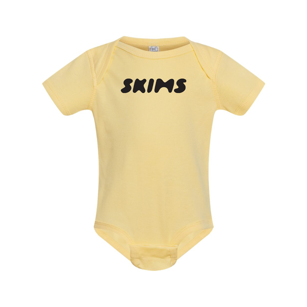 Skims  Rabbit Skins Infant Baby Rib Bodysuit