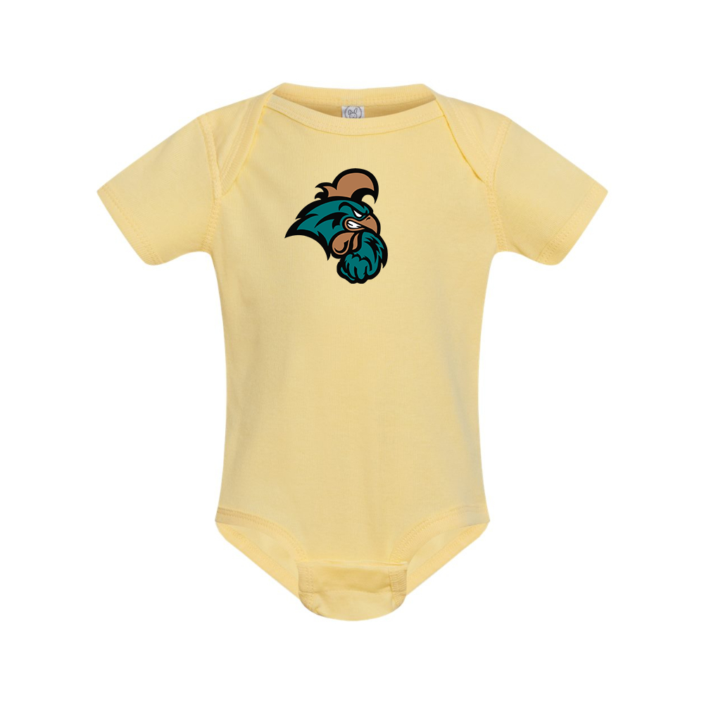 Coastal Carolina Chanticleers Rabbit Skins Infant Baby Rib Bodysuit