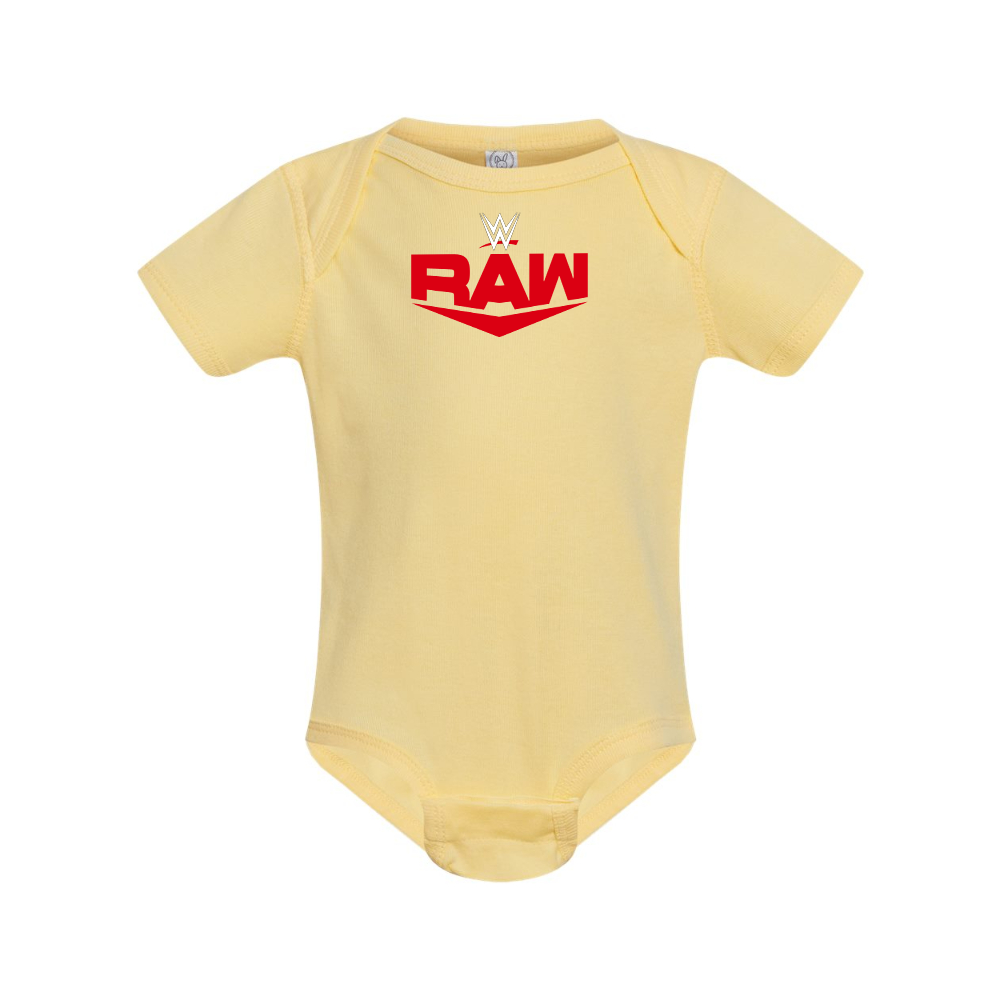 WWE Raw  Rabbit Skins Infant Baby Rib Bodysuit