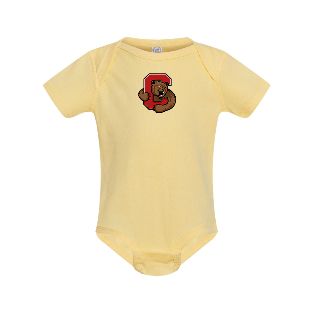 Cornell Big Red Rabbit Skins Infant Baby Rib Bodysuit