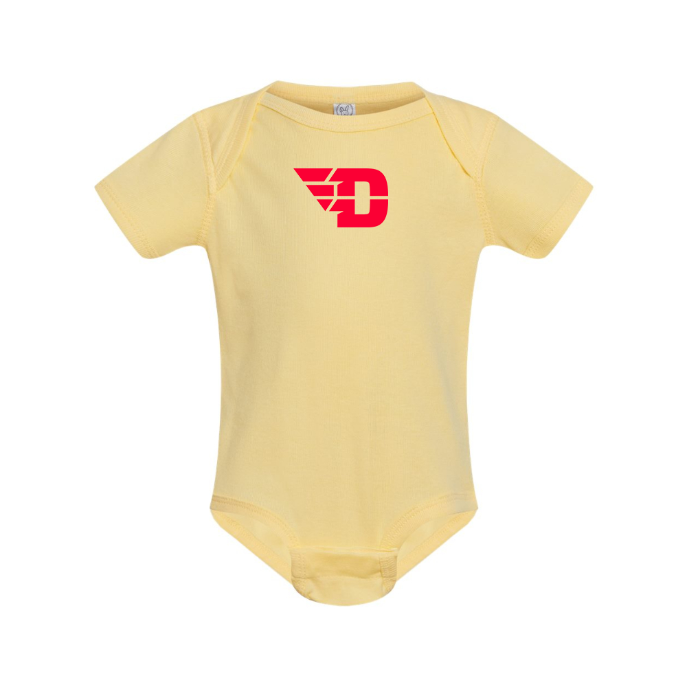 Dayton Flyers  Rabbit Skins Infant Baby Rib Bodysuit