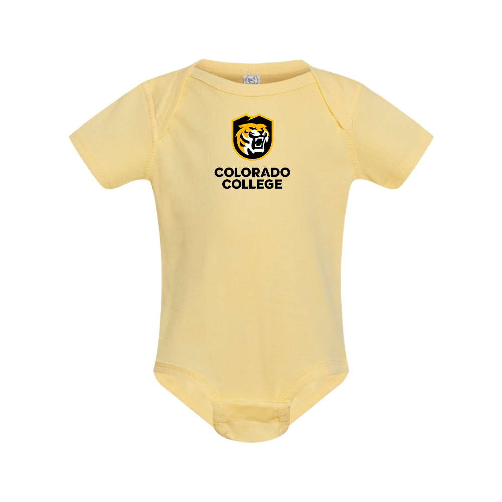 Colorado College Tigers Rabbit Skins Infant Baby Rib Bodysuit