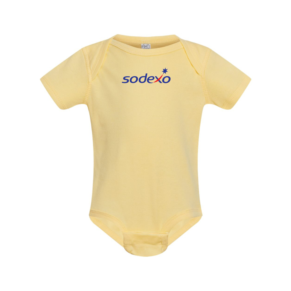 Sodexo Rabbit Skins Infant Baby Rib Bodysuit