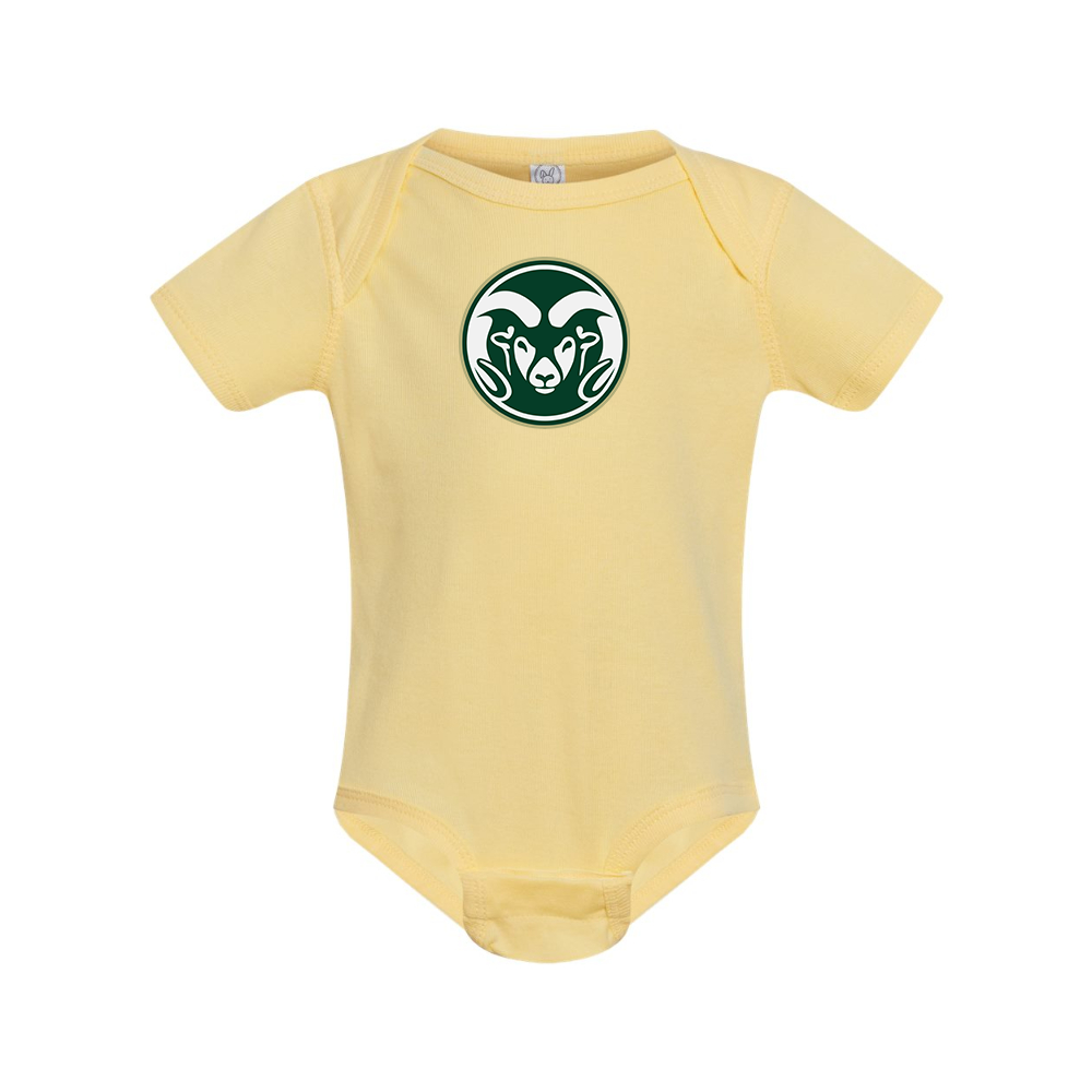 Colorado State Rams Rabbit Skins Infant Baby Rib Bodysuit