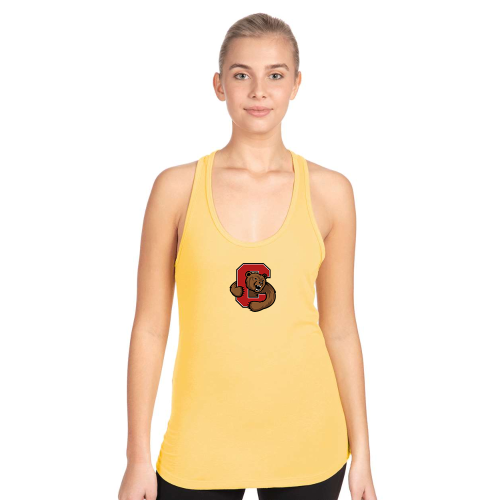 Women's  Cornell Big Red Next Level Ideal Racerback Tank