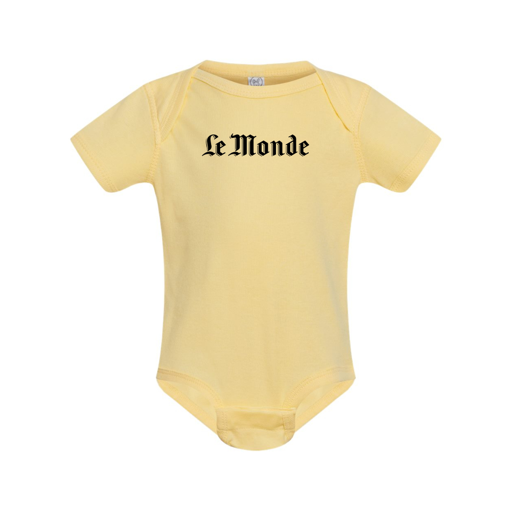 Le Monde Rabbit Skins Infant Baby Rib Bodysuit