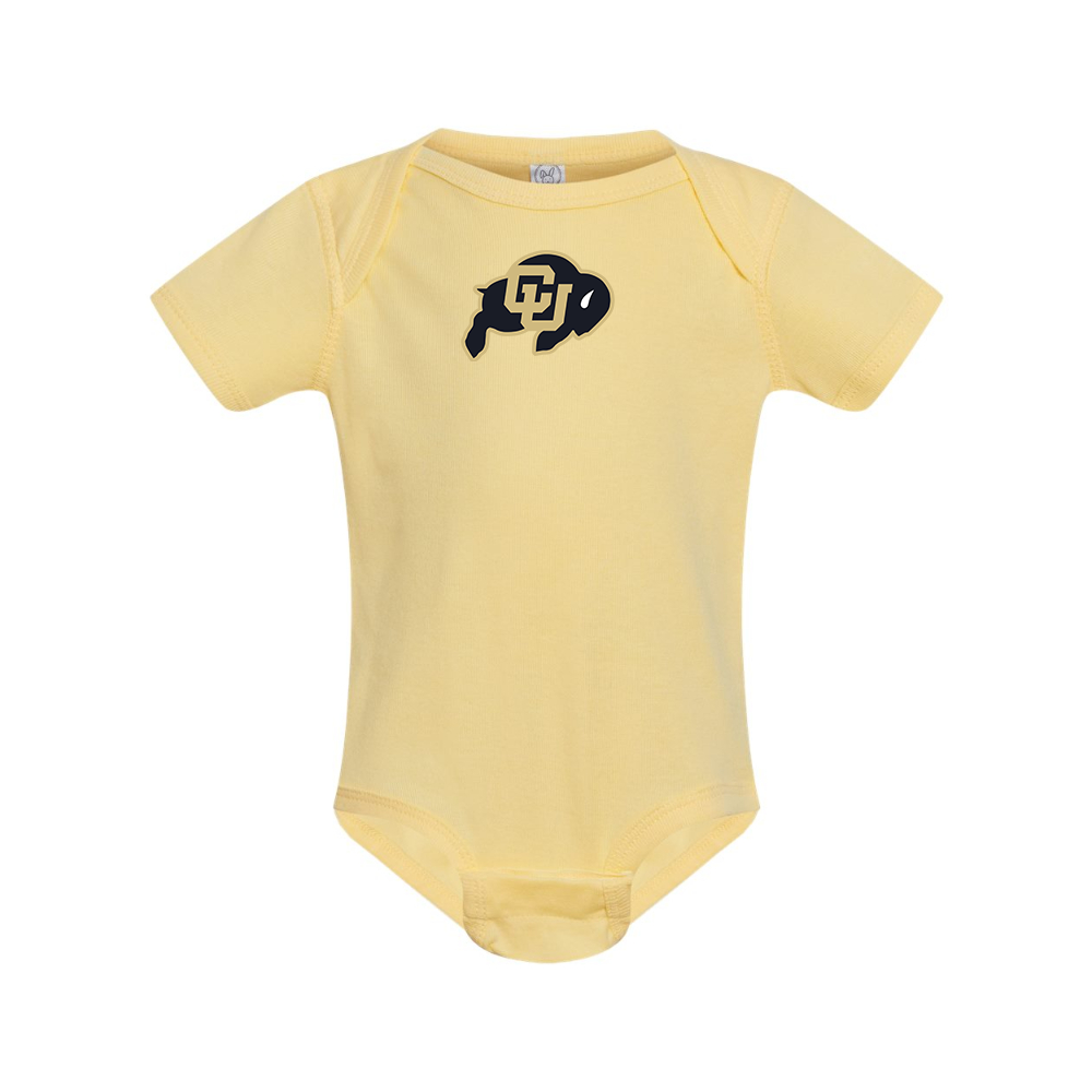 Colorado Buffaloes Rabbit Skins Infant Baby Rib Bodysuit