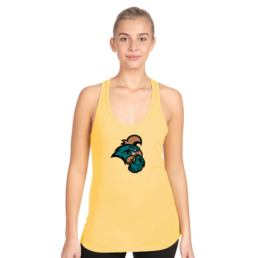 Women's Coastal Carolina Chanticleers Next Level Ideal Racerback Tank