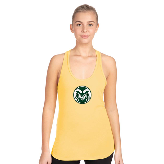 Women's Colorado State Rams  Next Level Ideal Racerback Tank