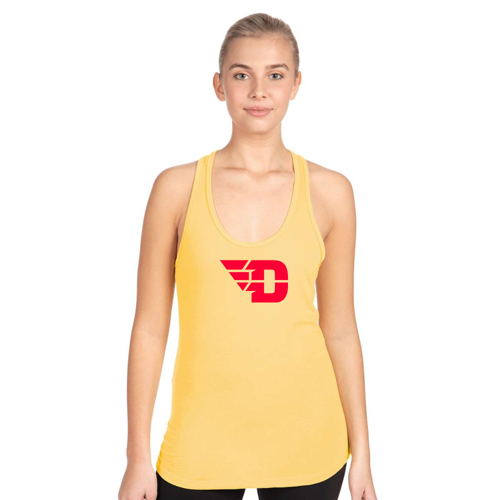 Women's Dayton Flyers  Next Level Ideal Racerback Tank