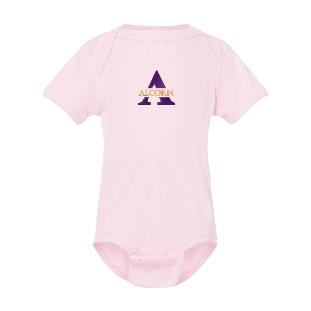 Alcorn State Braves Rabbit Skins Infant Baby Rib Bodysuit