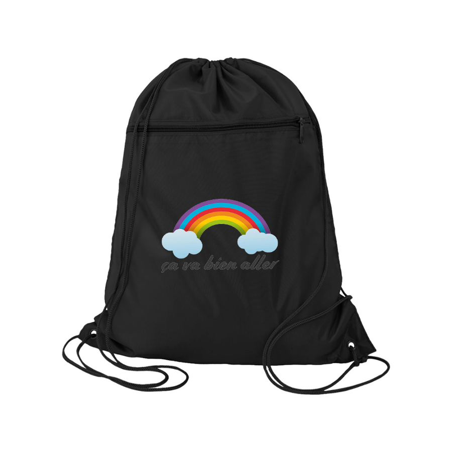 Ça va bien aller Q-Tees - Polyester Cinchpack