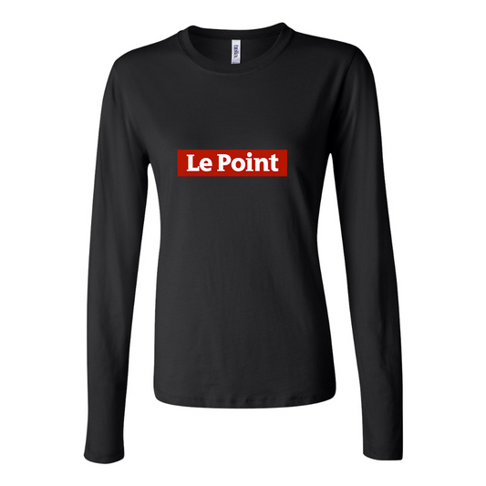BELLA CANVAS Le Point Jersey Long Sleeve Tee