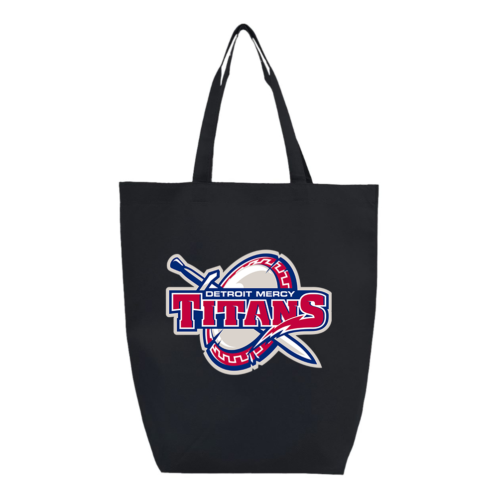 Detroit Titans  Q-Tees Non-Woven Gusset Bottom Tote