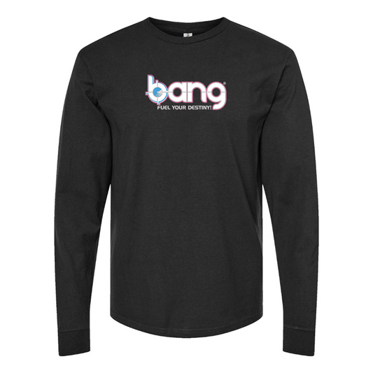 Men's Bang Energy Logo Cotton Long Sleeve T-Shirt