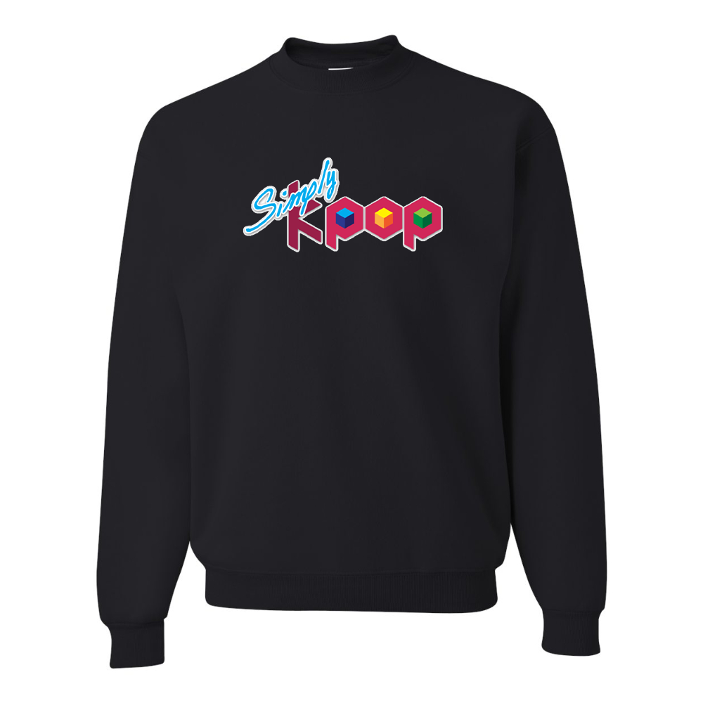 Men's  Simply Kpop JERZEES NuBlend Crewneck Sweatshirt