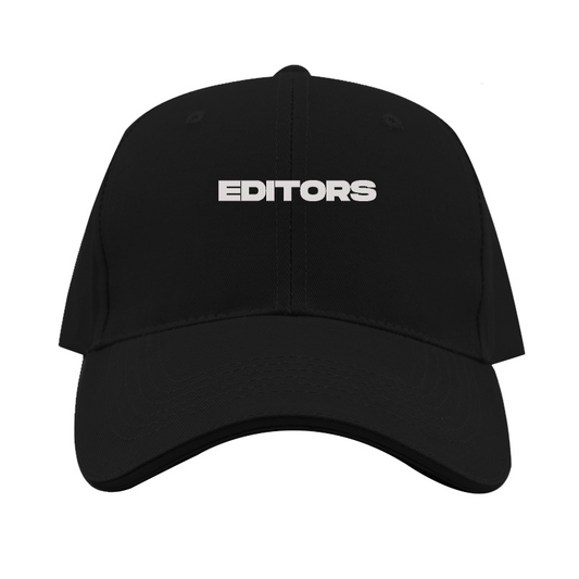 Editors  Logo  Dad Baseball Cap Hat