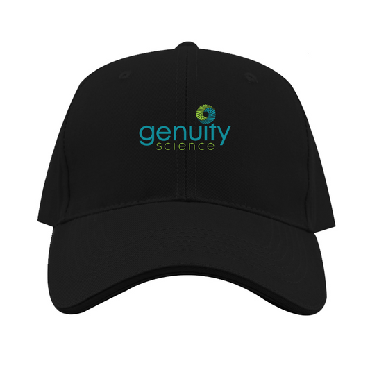Genuity Science Logo  Dad Baseball Cap Hat