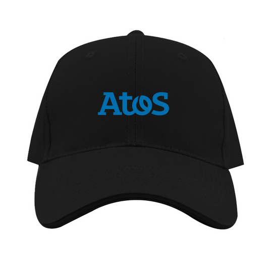 Atos Logo  Dad Baseball Cap Hat