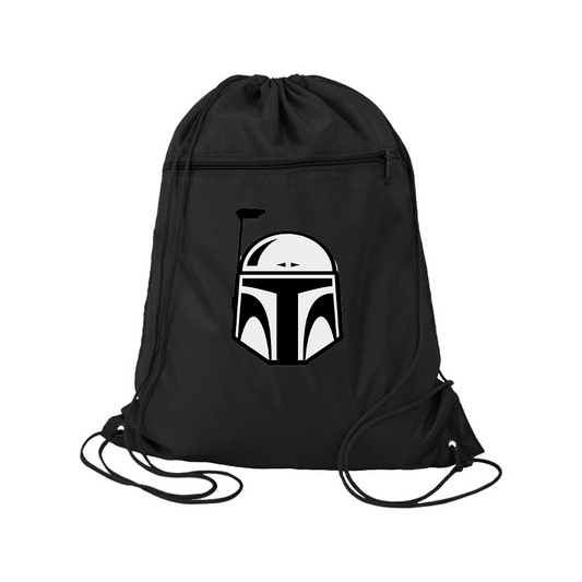 Star Wars Boba Fett Helmet Q-Tees - Polyester Cinchpack