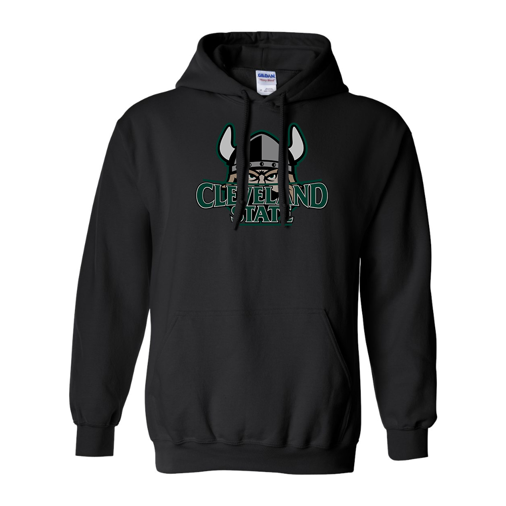 Men's Cleveland State Vikings  Gildan  Heavy Blend Hooded Sweatshirt