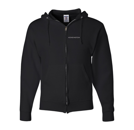 Men's Kensington JERZEES NuBlend Full-Zip Hooded Sweatshirt