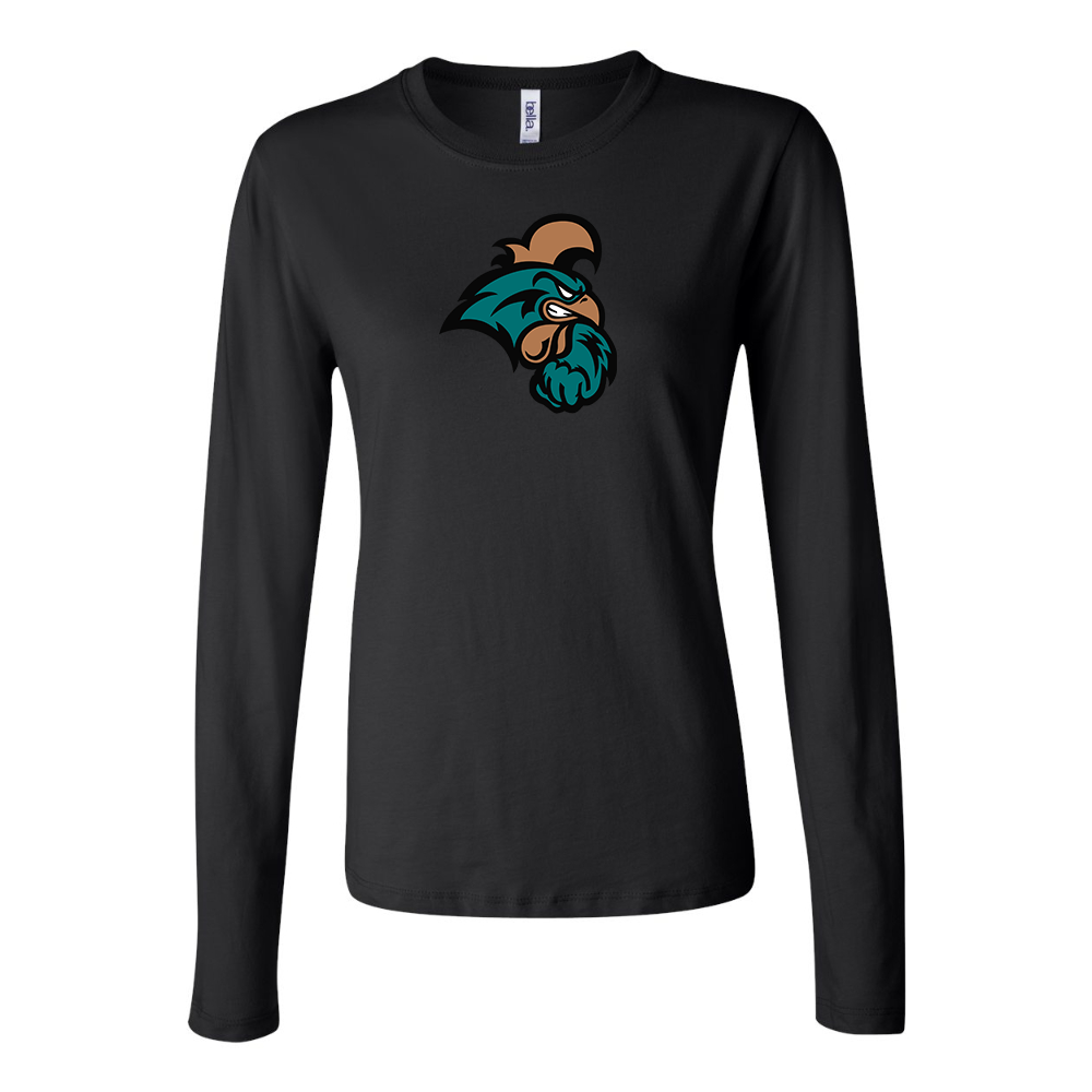 BELLA CANVAS Coastal Carolina Chanticleers Jersey Long Sleeve Tee
