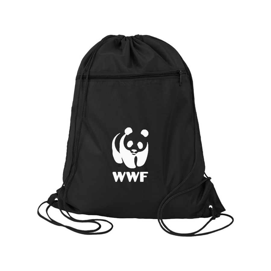 WWF Q-Tees - Polyester Cinchpack