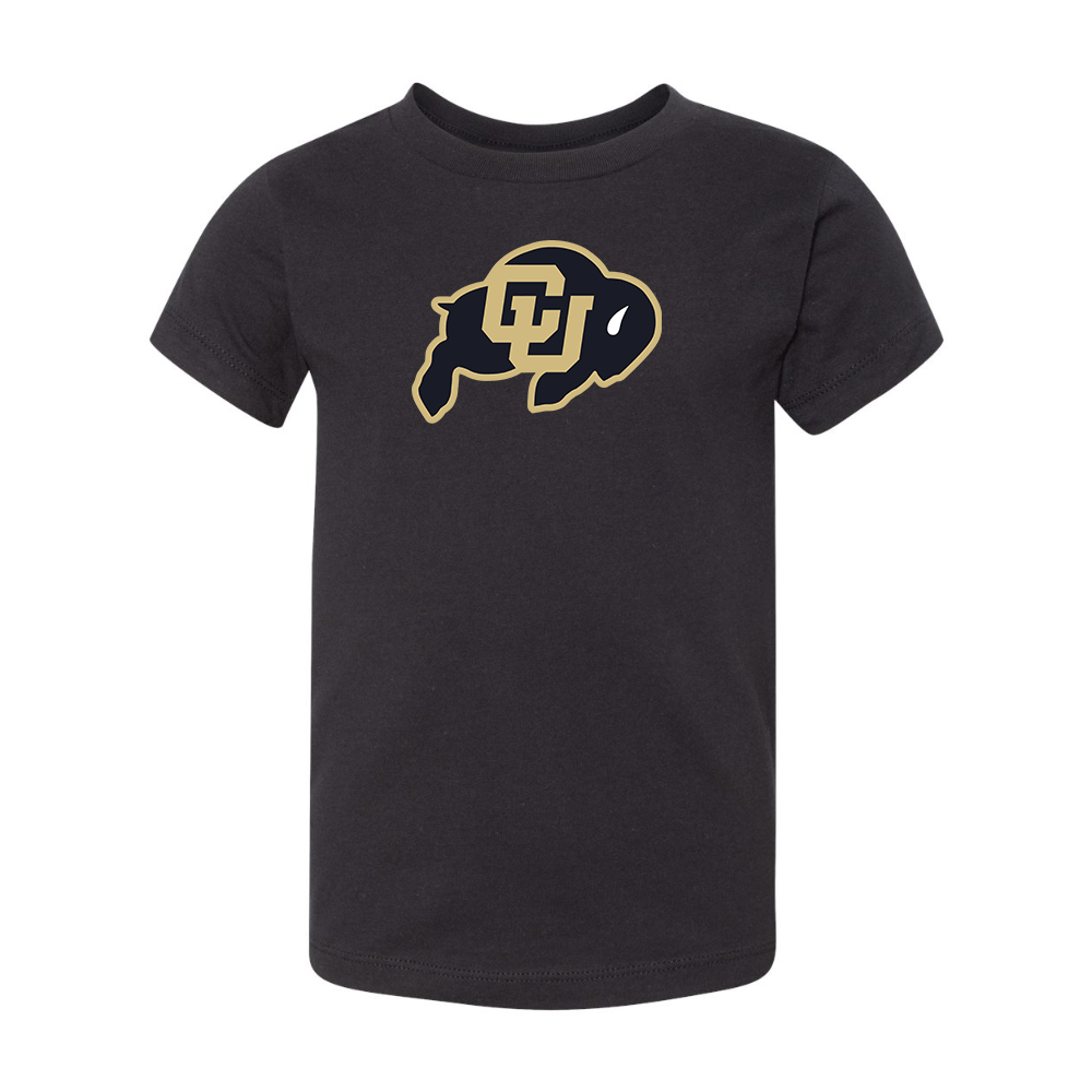 Colorado Buffaloes  BELLA  CANVAS Toddler Jersey Tee