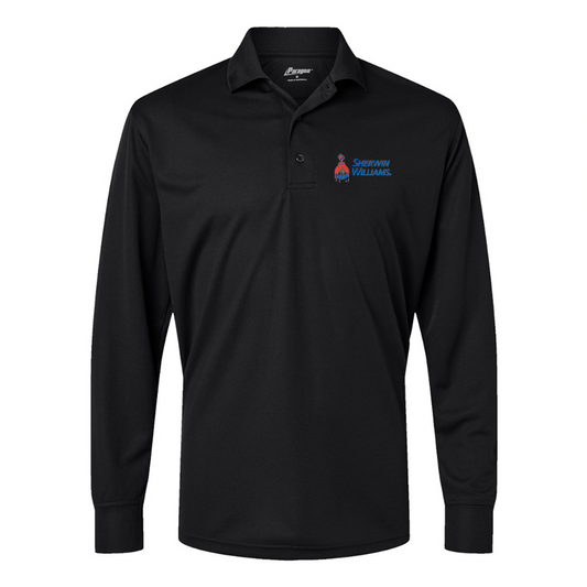 Men's Sherwin Williams Paragon Prescott Long Sleeve Polo