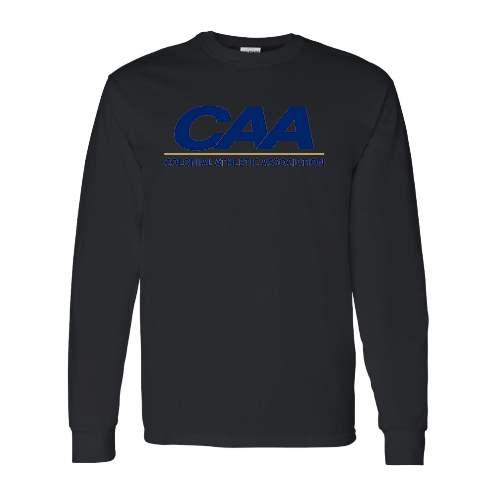 Men's Colonial Athletic Association Gildan Heavy Cotton Long Sleeve T-Shirt