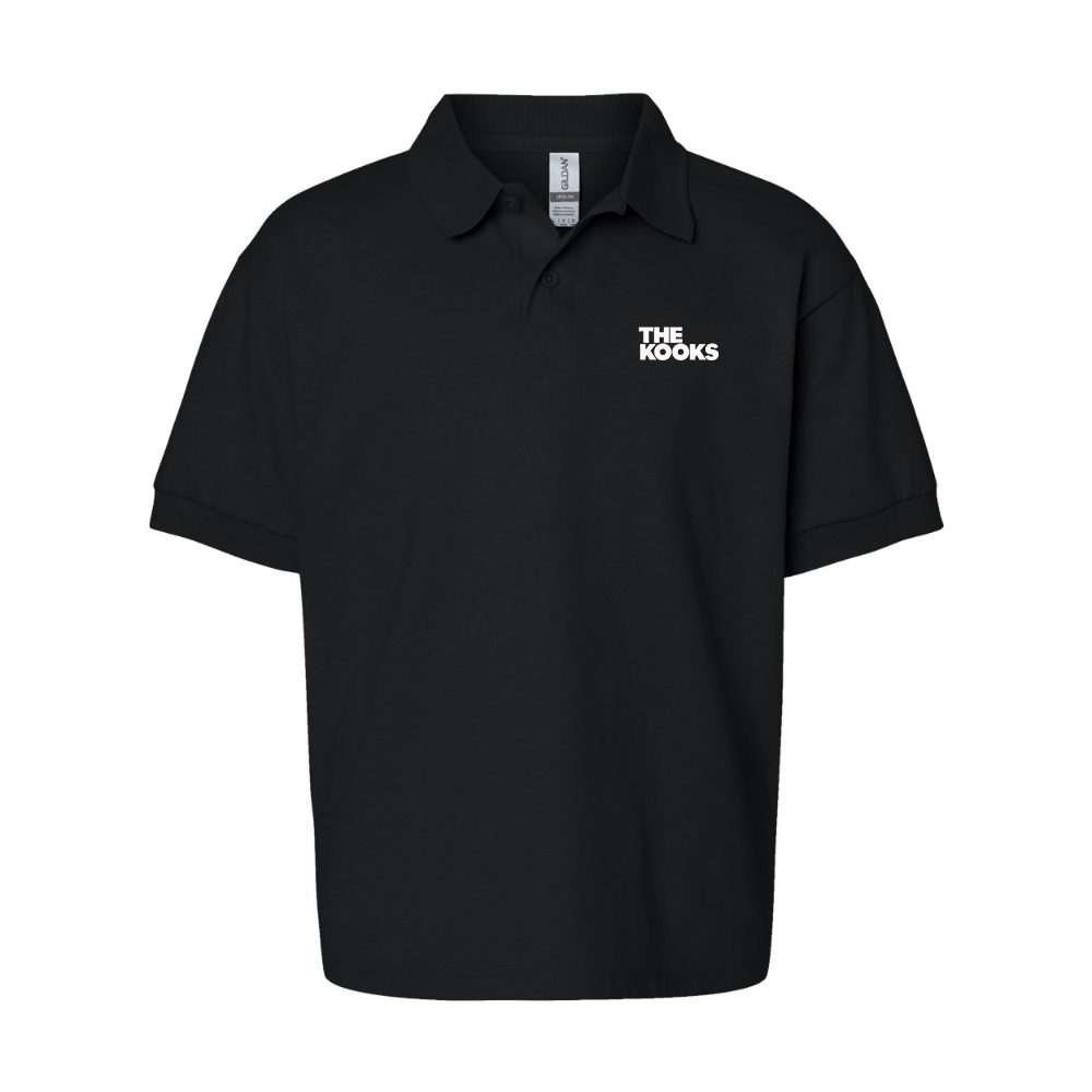 Youth The Kooks Gildan Dry Blend Jersey Polo