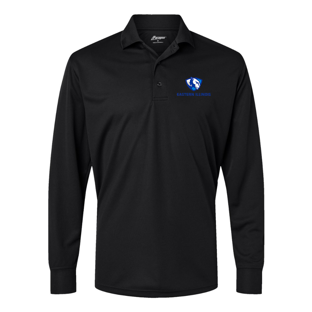 Men's Eastern Illinois Panthers Paragon Prescott Long Sleeve Polo