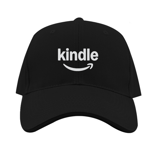 Amazon Kindle Logo Dad Baseball Cap Hat