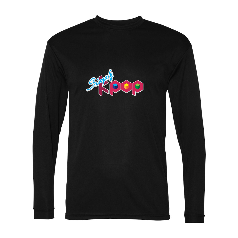 Men's Simply Kpop Performance Long Sleeve T-Shirt