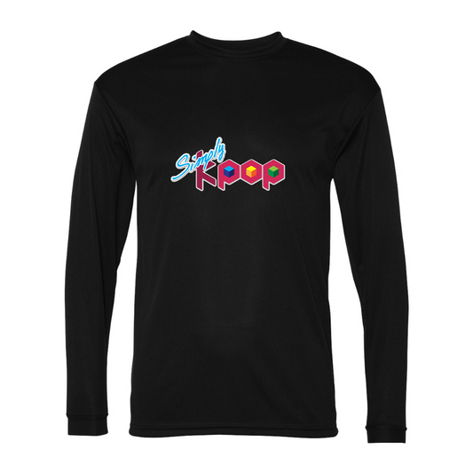 Men's Simply Kpop Performance Long Sleeve T-Shirt