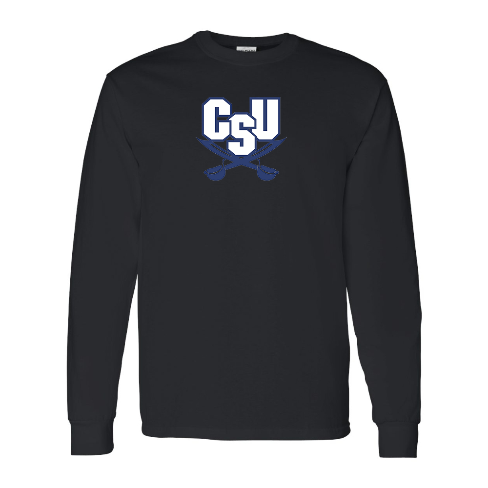 Men's CSU Buccaneers  Gildan Heavy Cotton Long Sleeve T-Shirt