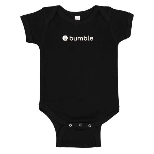 Bumble Logo  Baby Onesie Romper