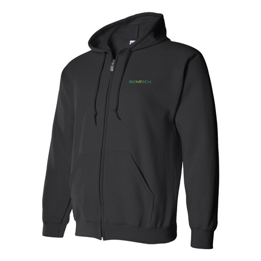 Men's Biontech Logo  Zipper Hoodie