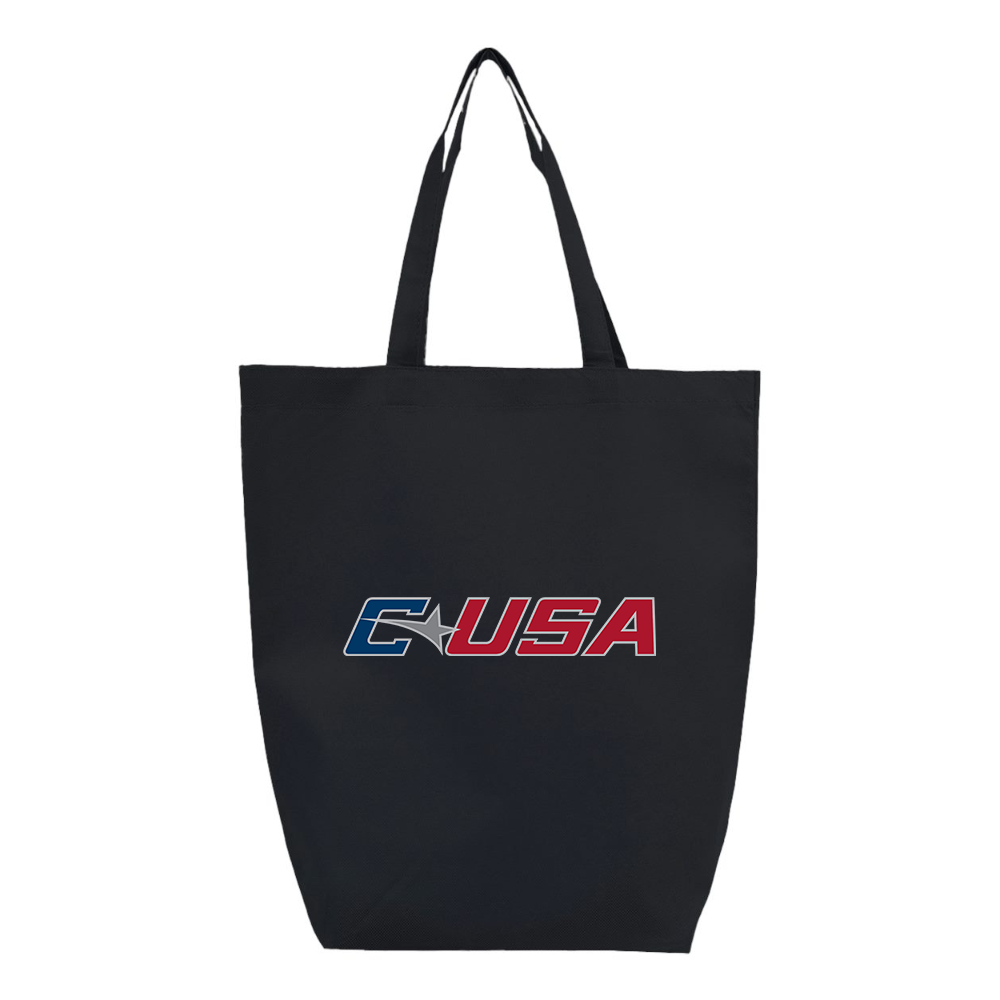 Conference USAl  Q-Tees Non-Woven Gusset Bottom Tote