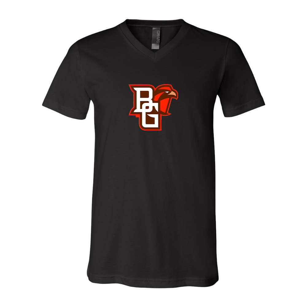 Bowling Green Falcons   BELLA  CANVAS - Jersey V-Neck T-Shirt