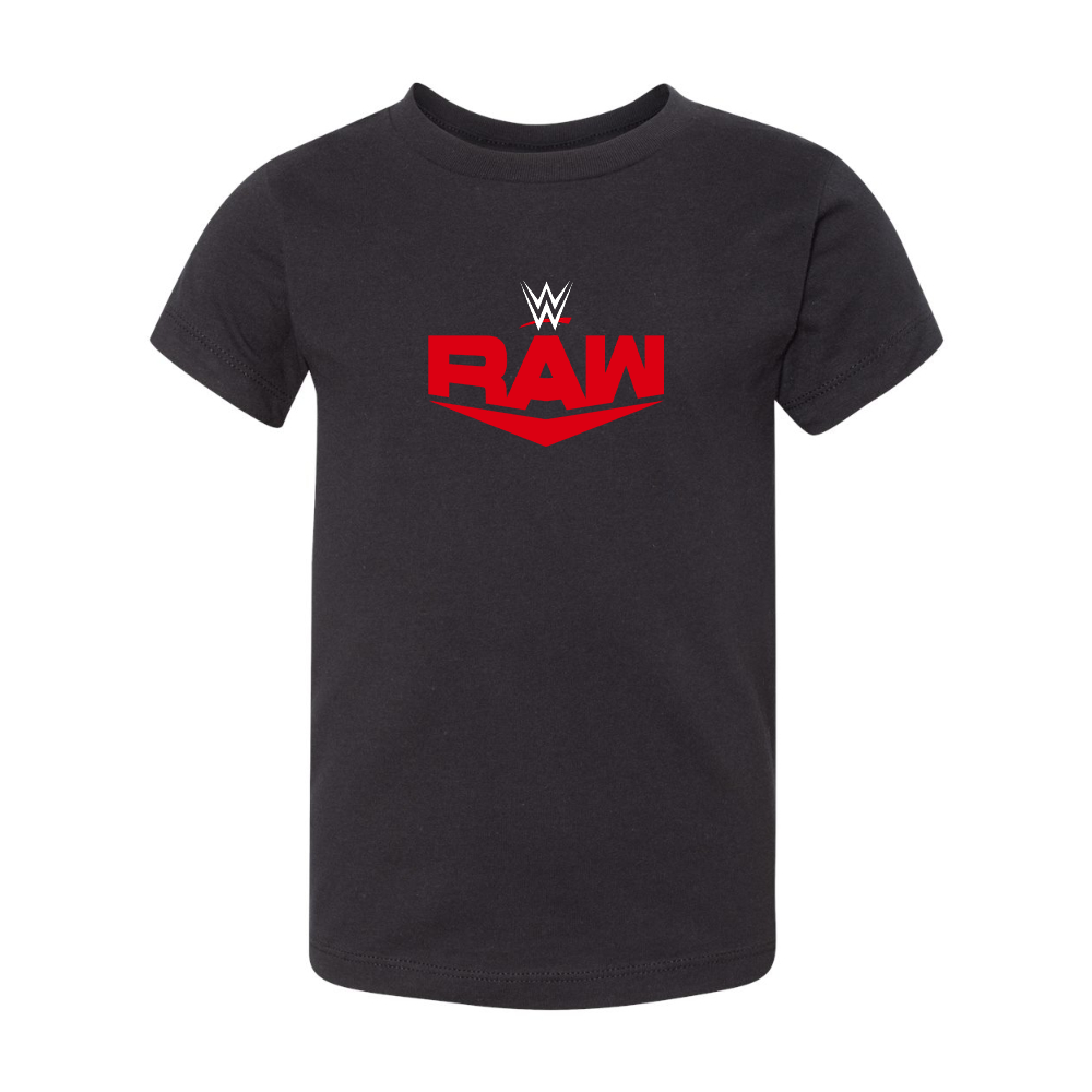 WWE Raw  BELLA  CANVAS Toddler Jersey Tee