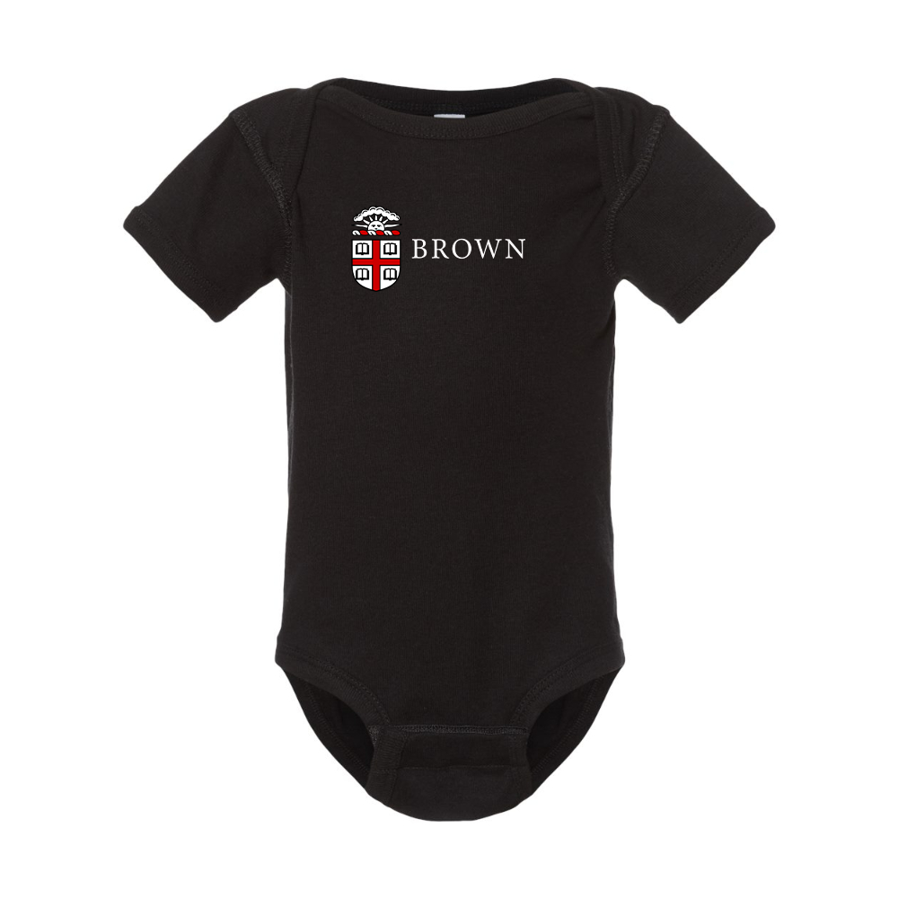 Brown University Rabbit Skins Infant Baby Rib Bodysuit