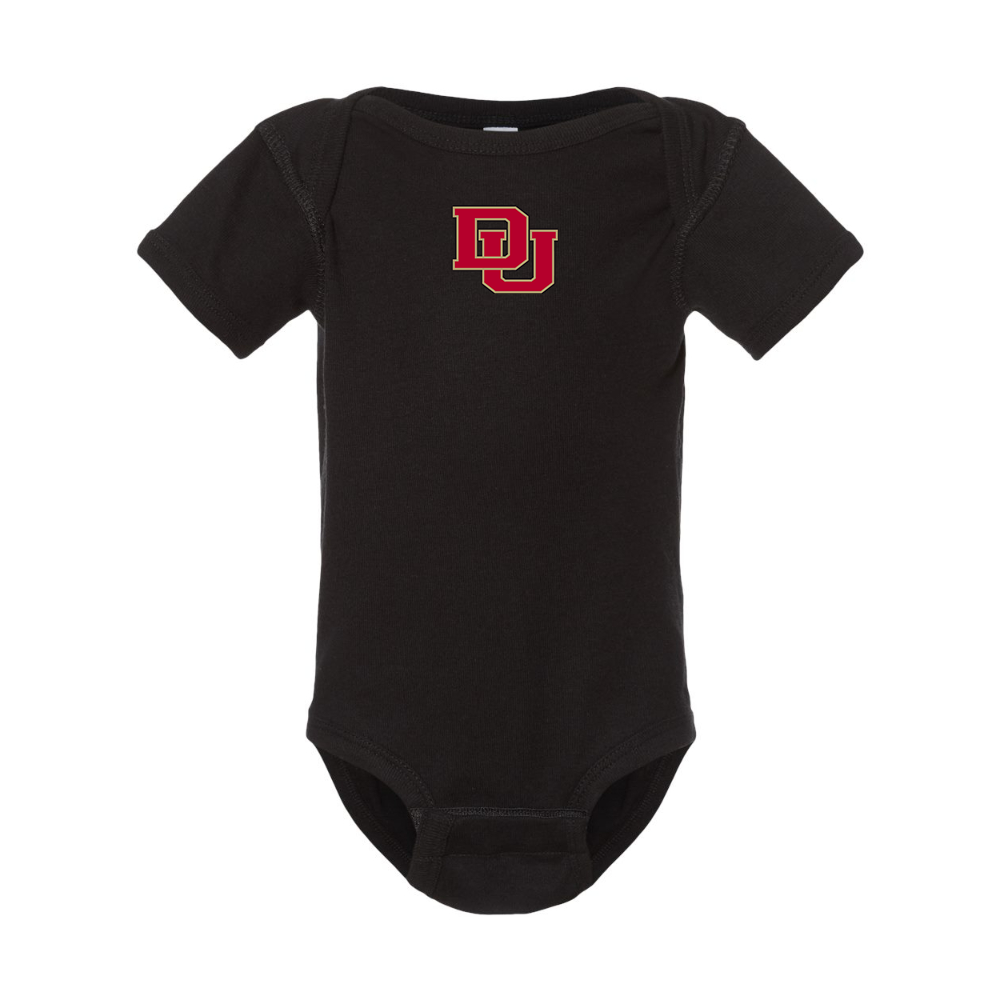 Denver Pioneers  Rabbit Skins Infant Baby Rib Bodysuit